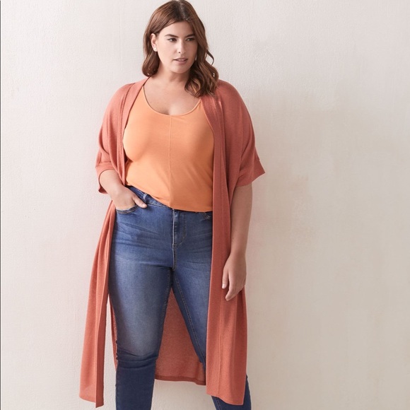 Addition Elle Scoop Neck Swing Tank - 1X - Picture 3 of 6